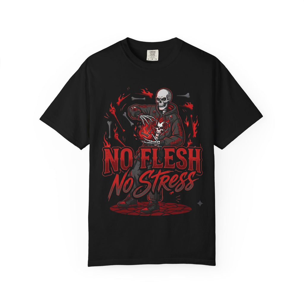 No Flesh No Stress Garment-Dyed T-shirt