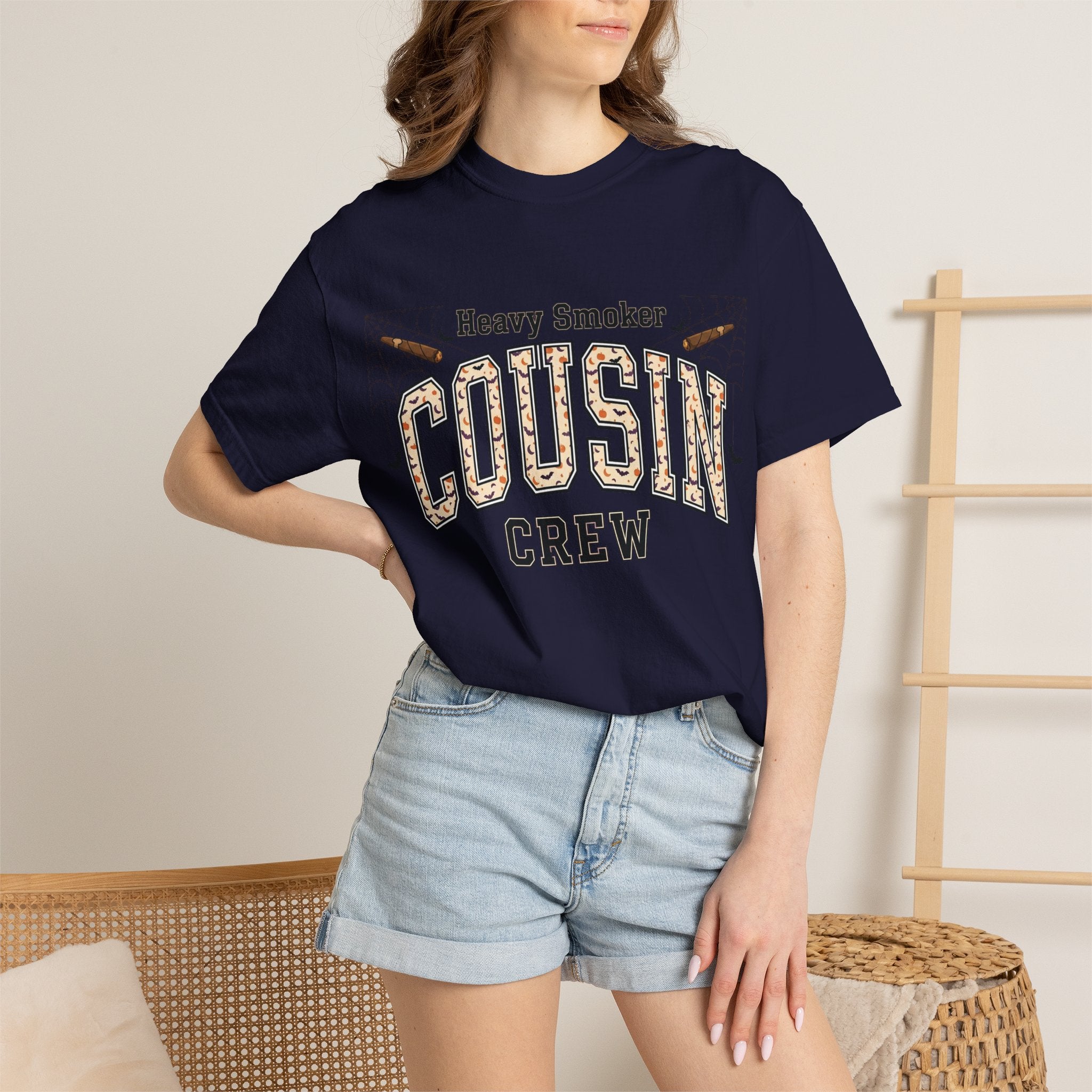 Heavy Smoker Cousin Crew T-Shirt
