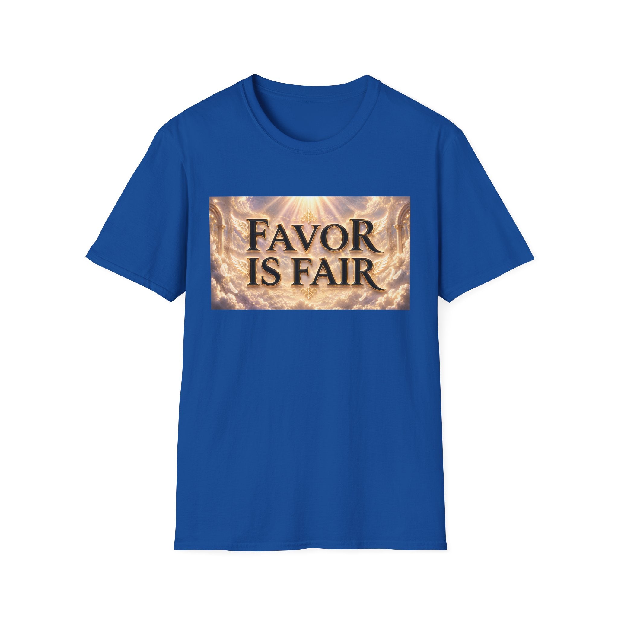 Christian Faith Graphic Tee – Inspirational "Favor Is Fair" T-Shirt | Religious Gift for Women