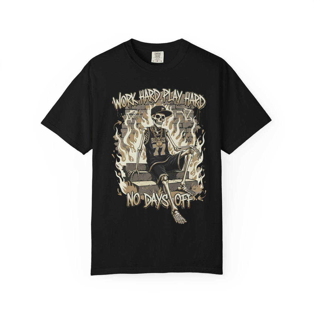 WH Play Hard – No Days Off Tee