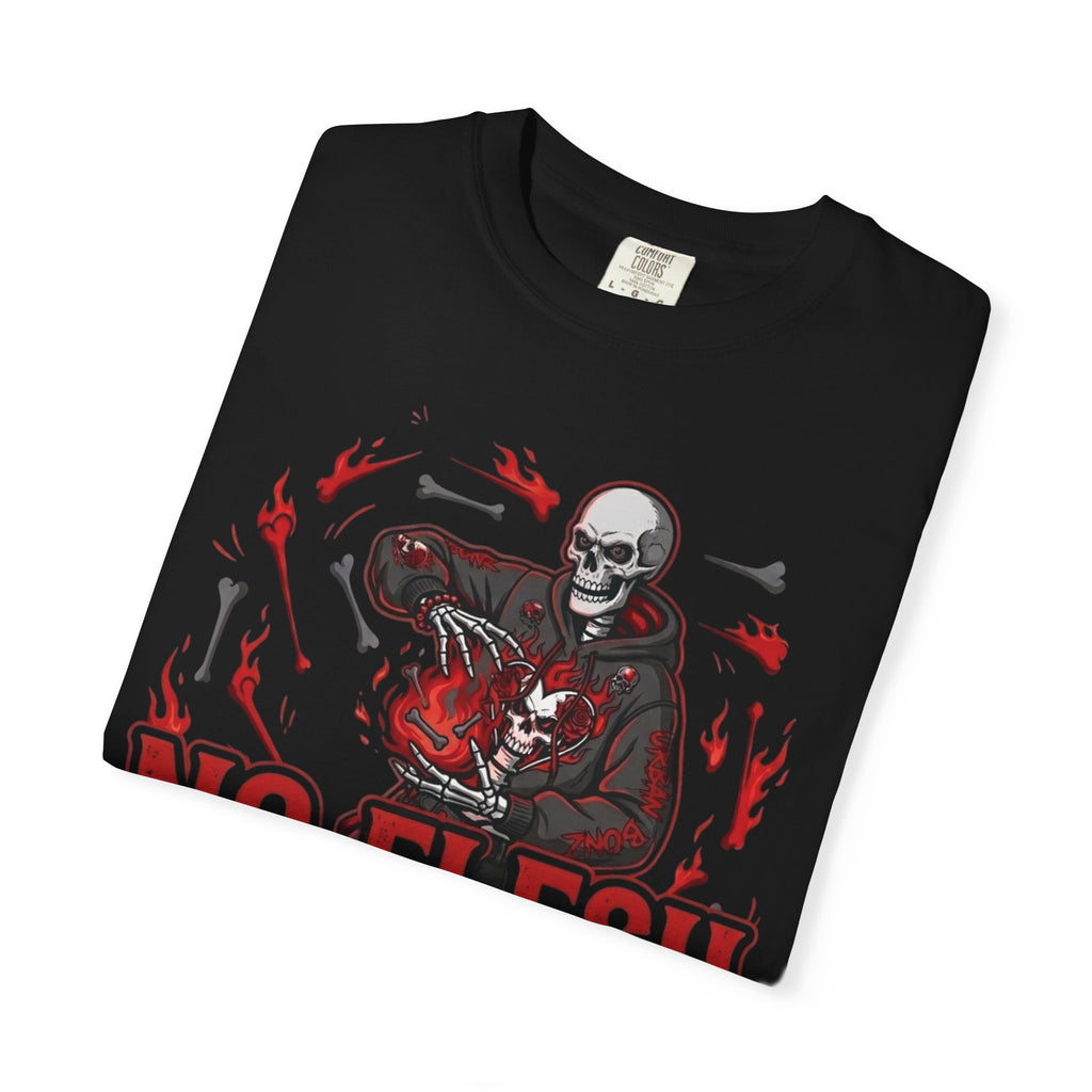 No Flesh No Stress Garment-Dyed T-shirt