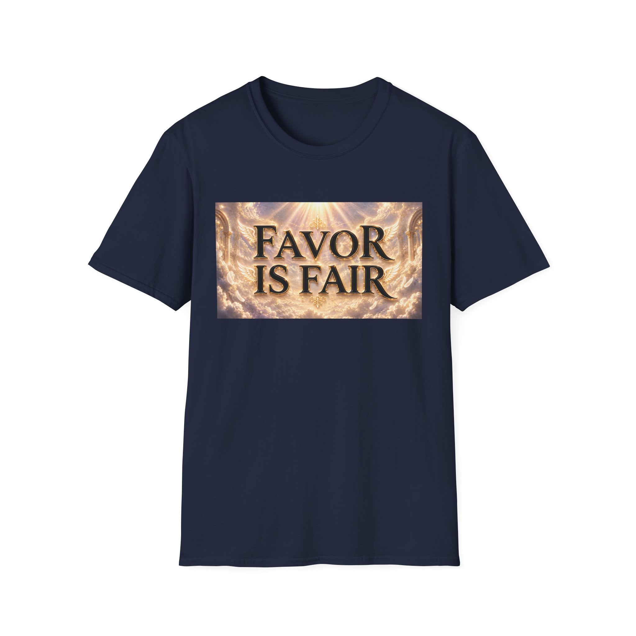 Christian Faith Graphic Tee – Inspirational "Favor Is Fair" T-Shirt | Religious Gift for Women