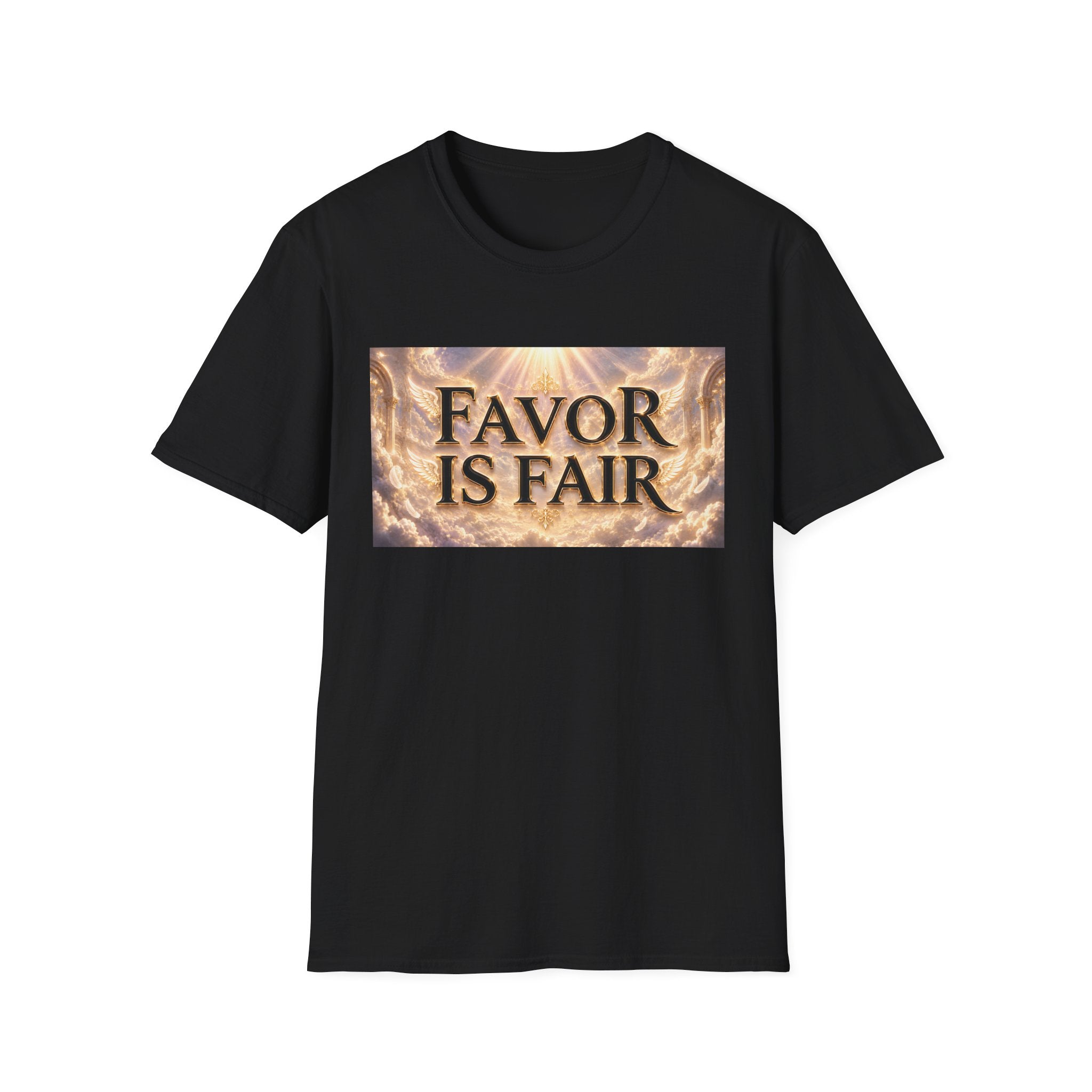 Christian Faith Graphic Tee – Inspirational "Favor Is Fair" T-Shirt | Religious Gift for Women