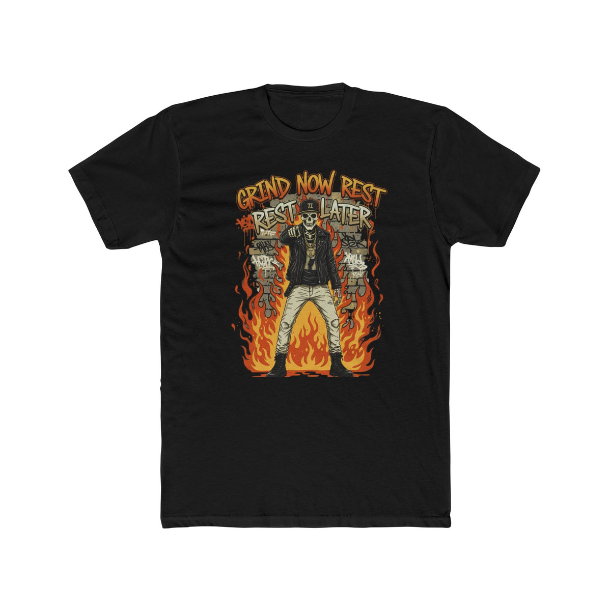 Grind Now Rest Later – Unisex Crew Tee