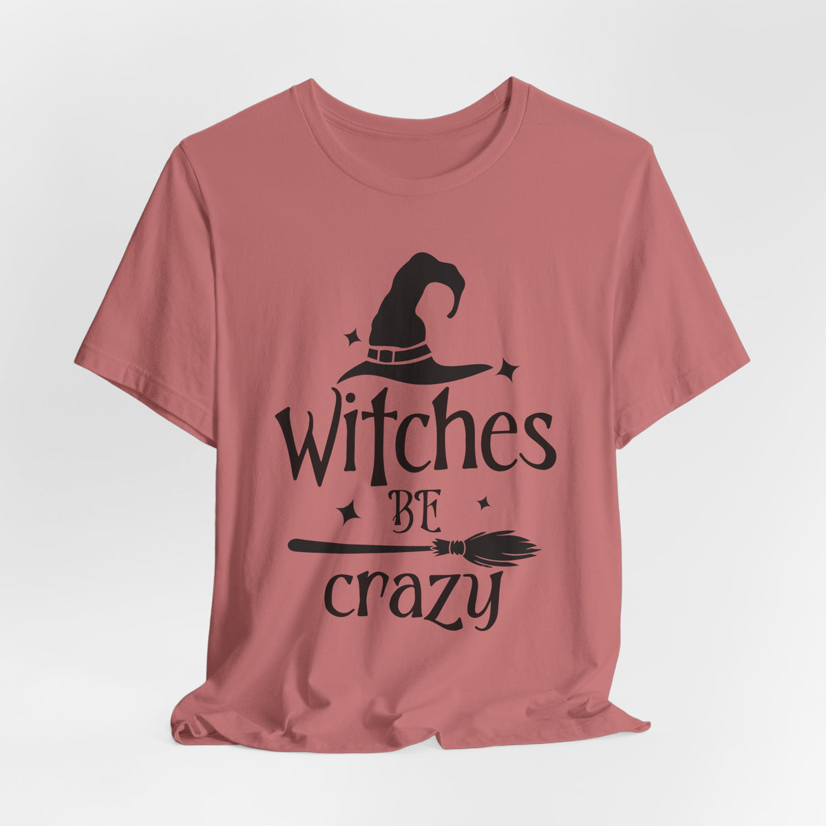 Witches Be Crazy Jersey Short Sleeve Tee