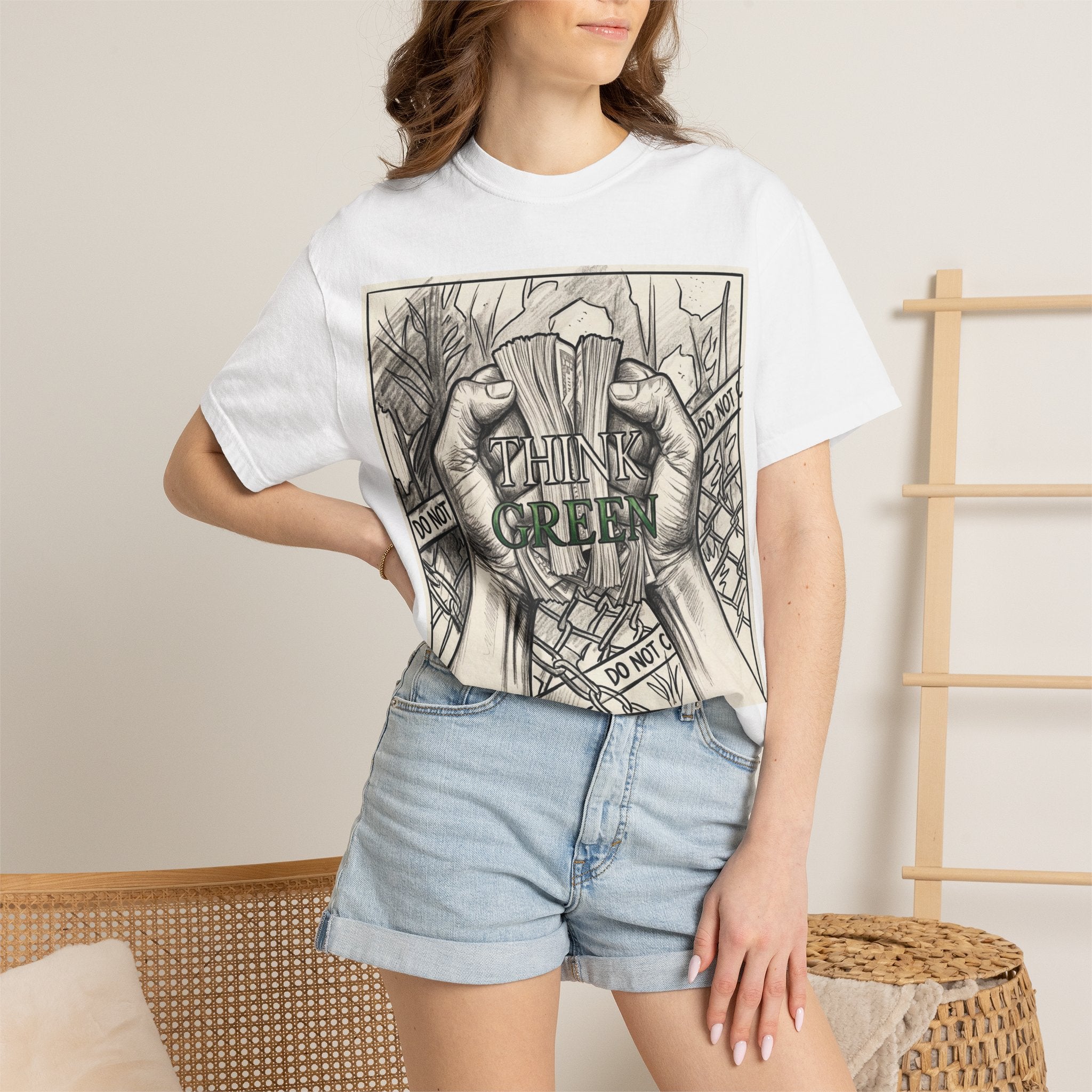Vivid Vibes Garment-Dyed Tee