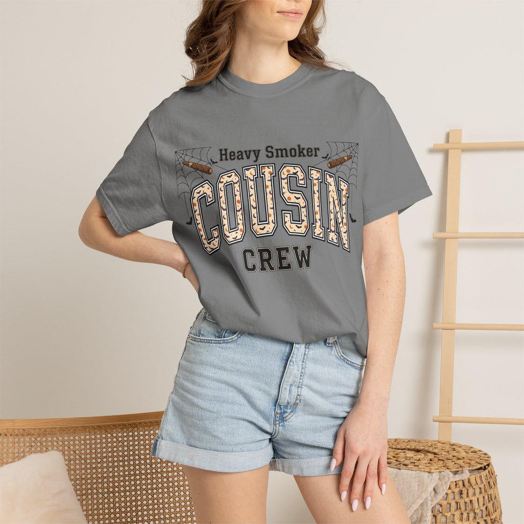 Heavy Smoker Cousin Crew T-Shirt