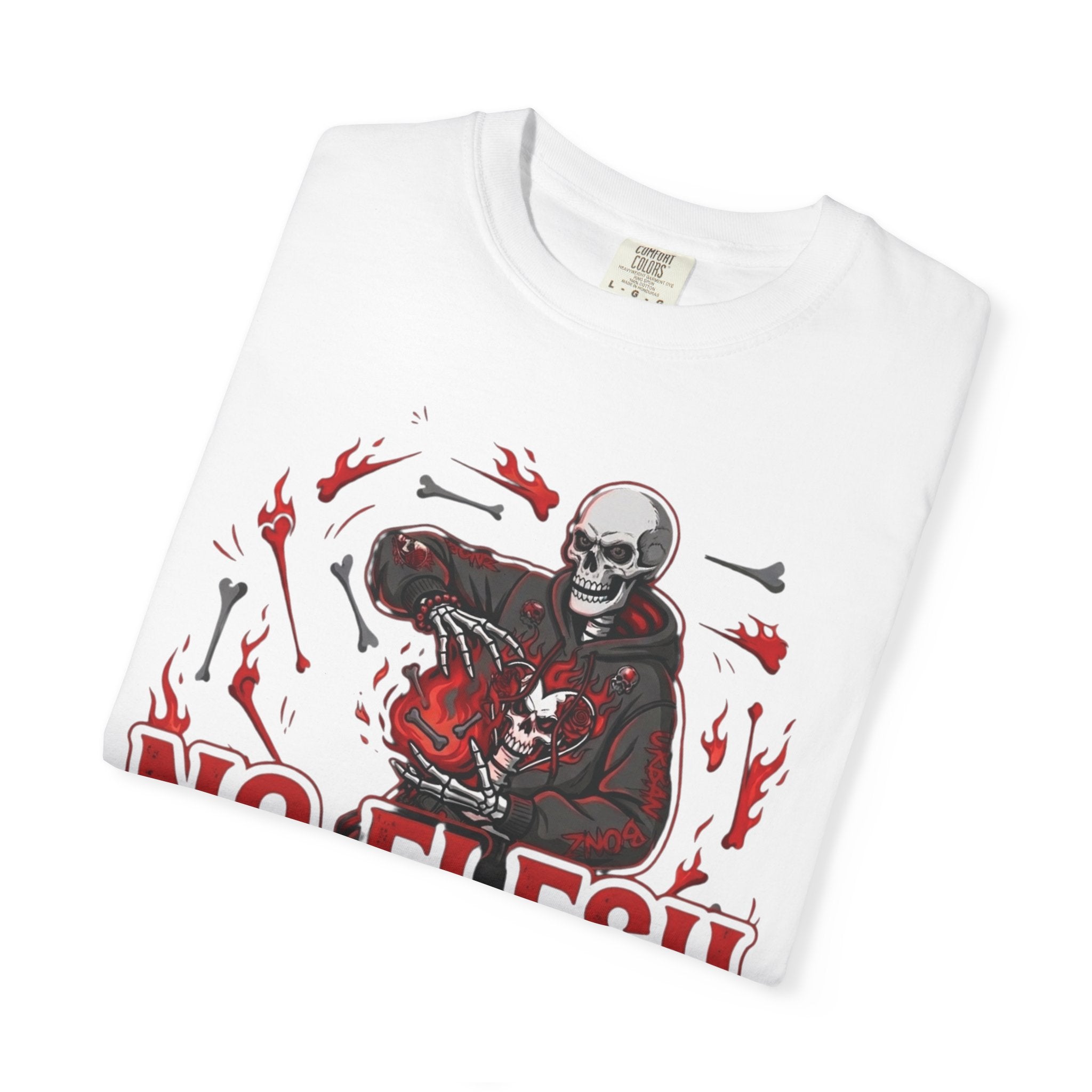 No Flesh No Stress Garment-Dyed T-shirt