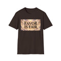 Christian Faith Graphic Tee – Inspirational "Favor Is Fair" T-Shirt | Religious Gift for Women