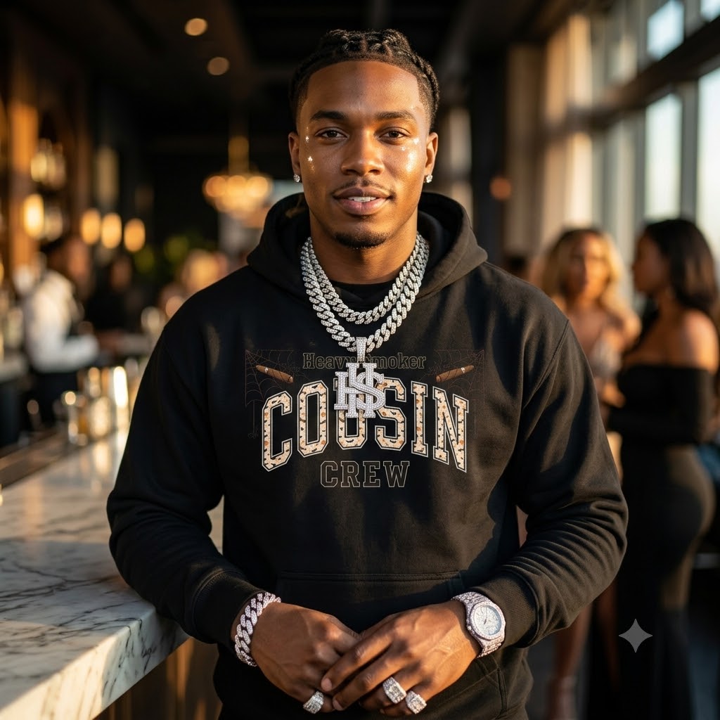 Cousin Crew Hoodie – Matching Family Reunion Sweatshirt | Funny Gift for Cousins