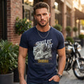Master Gangster Graphic T‑Shirt — Heist Masked Figure Streetwear Tee