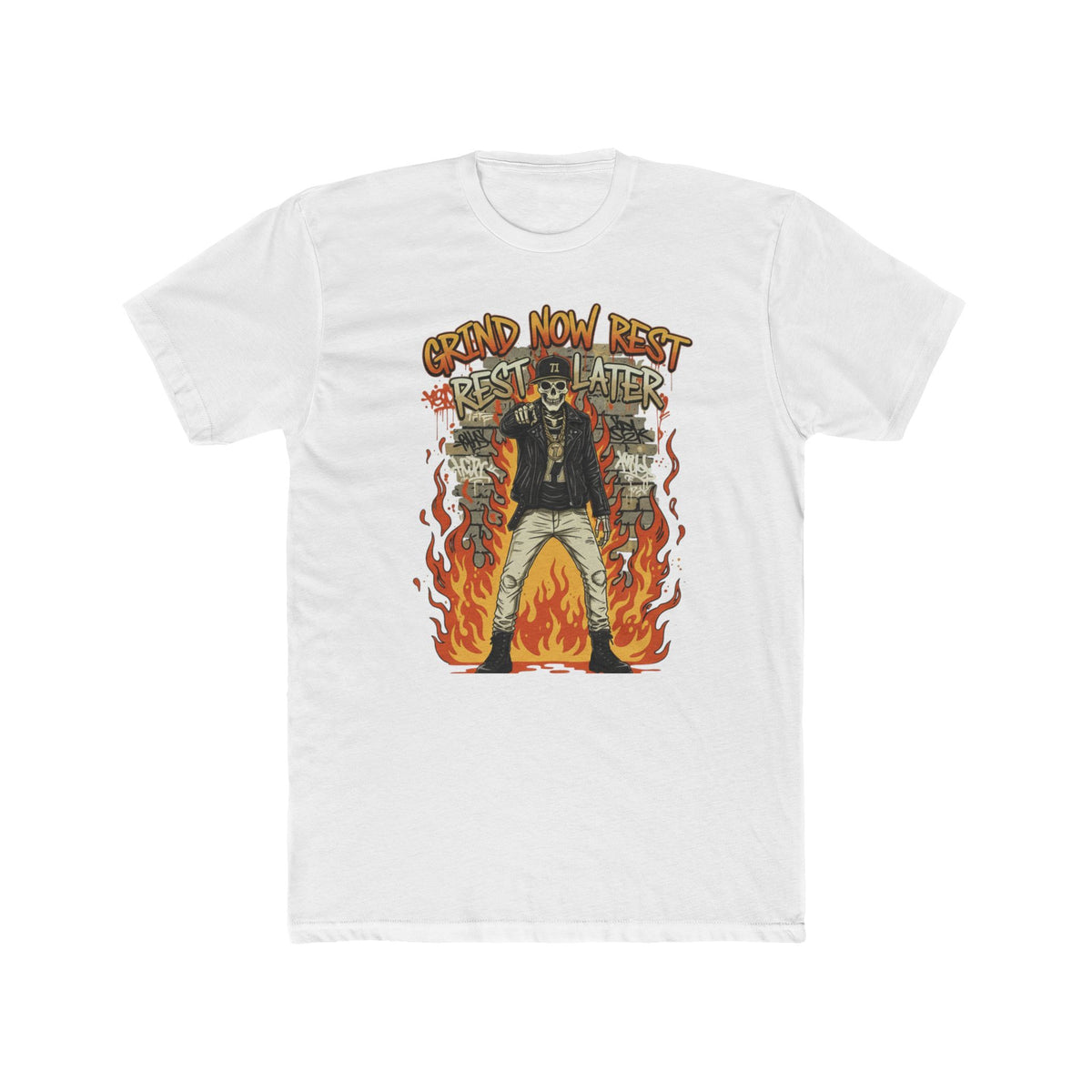 Grind Now Rest Later – Unisex Crew Tee