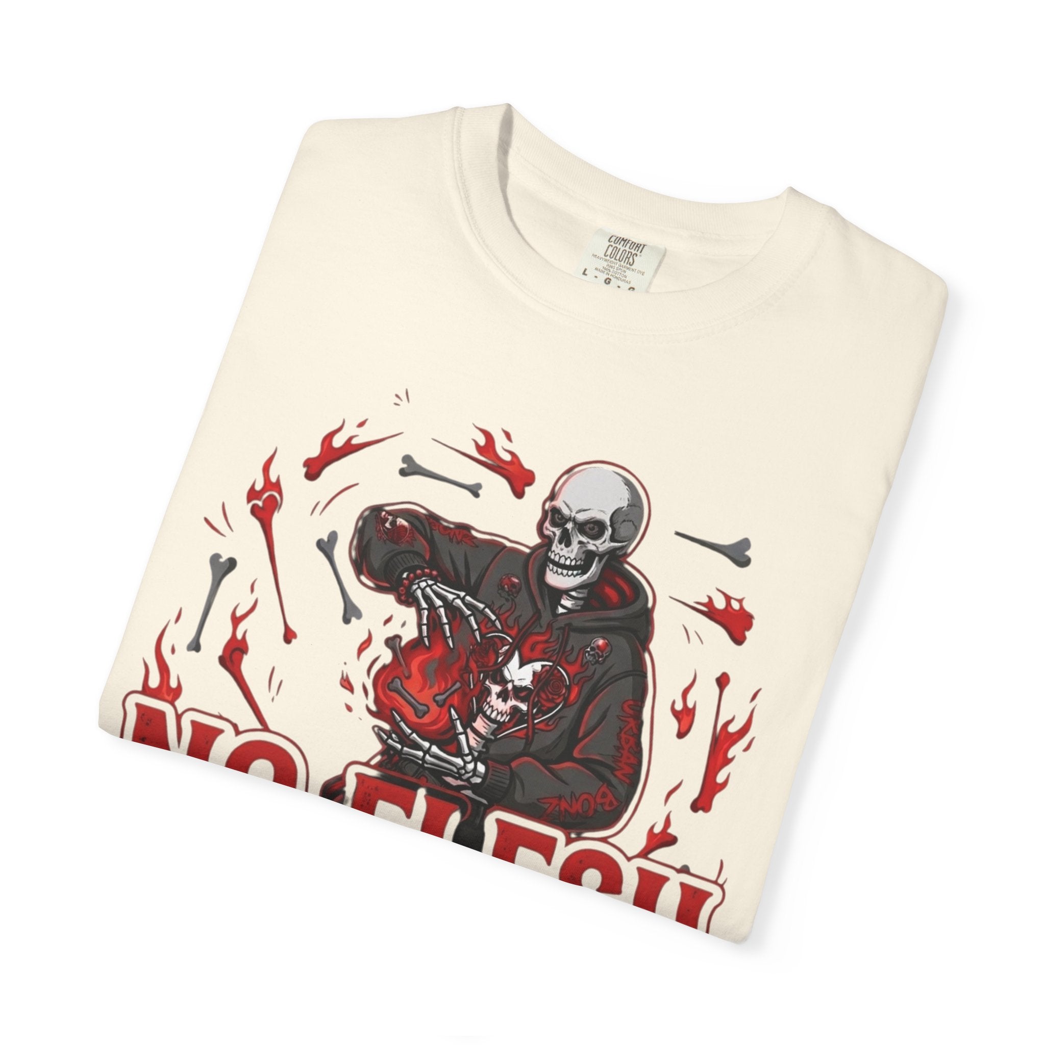 No Flesh No Stress Garment-Dyed T-shirt