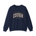 Cousin Crew Sweatshirt — "Heavy Smoker" Vintage College Style Crewneck