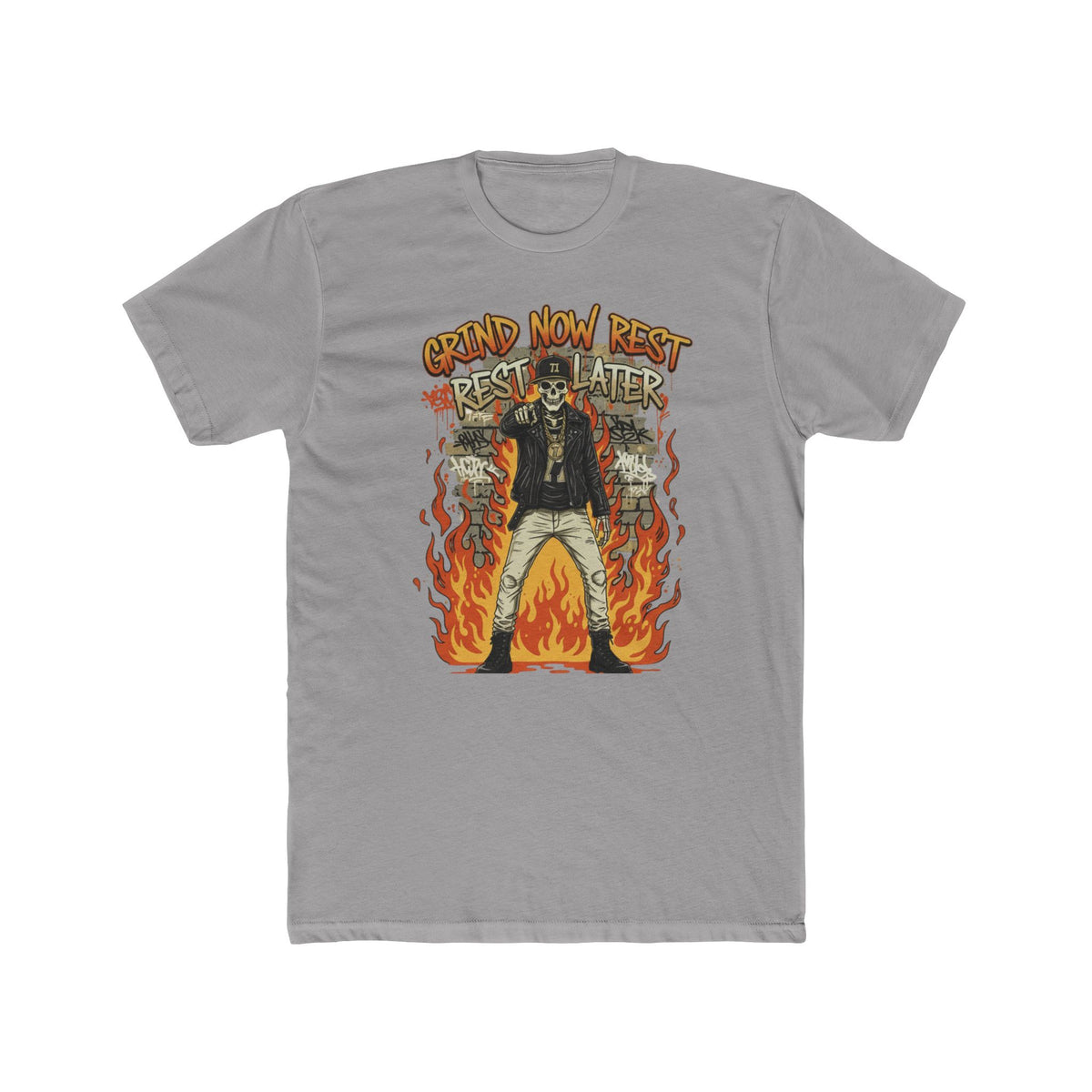 Grind Now Rest Later – Unisex Crew Tee