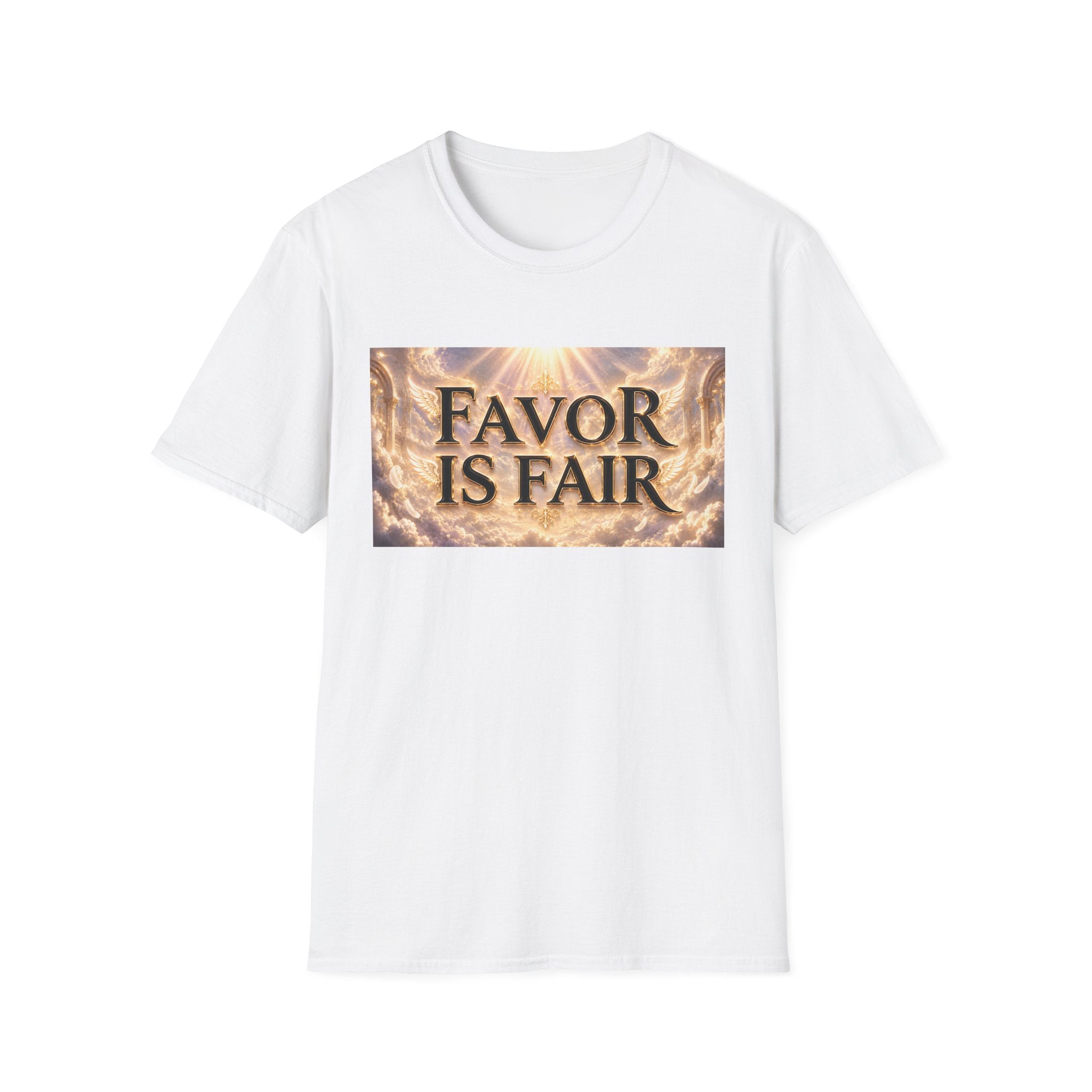 Christian Faith Graphic Tee – Inspirational "Favor Is Fair" T-Shirt | Religious Gift for Women