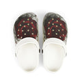 Kids Foam Clogs — Red Rose Marble All-Over Print