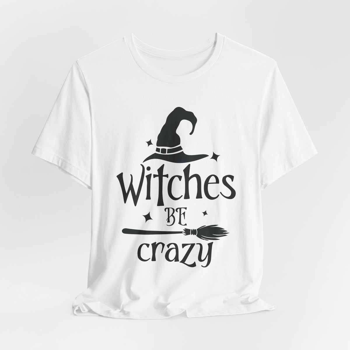 Witches Be Crazy Jersey Short Sleeve Tee
