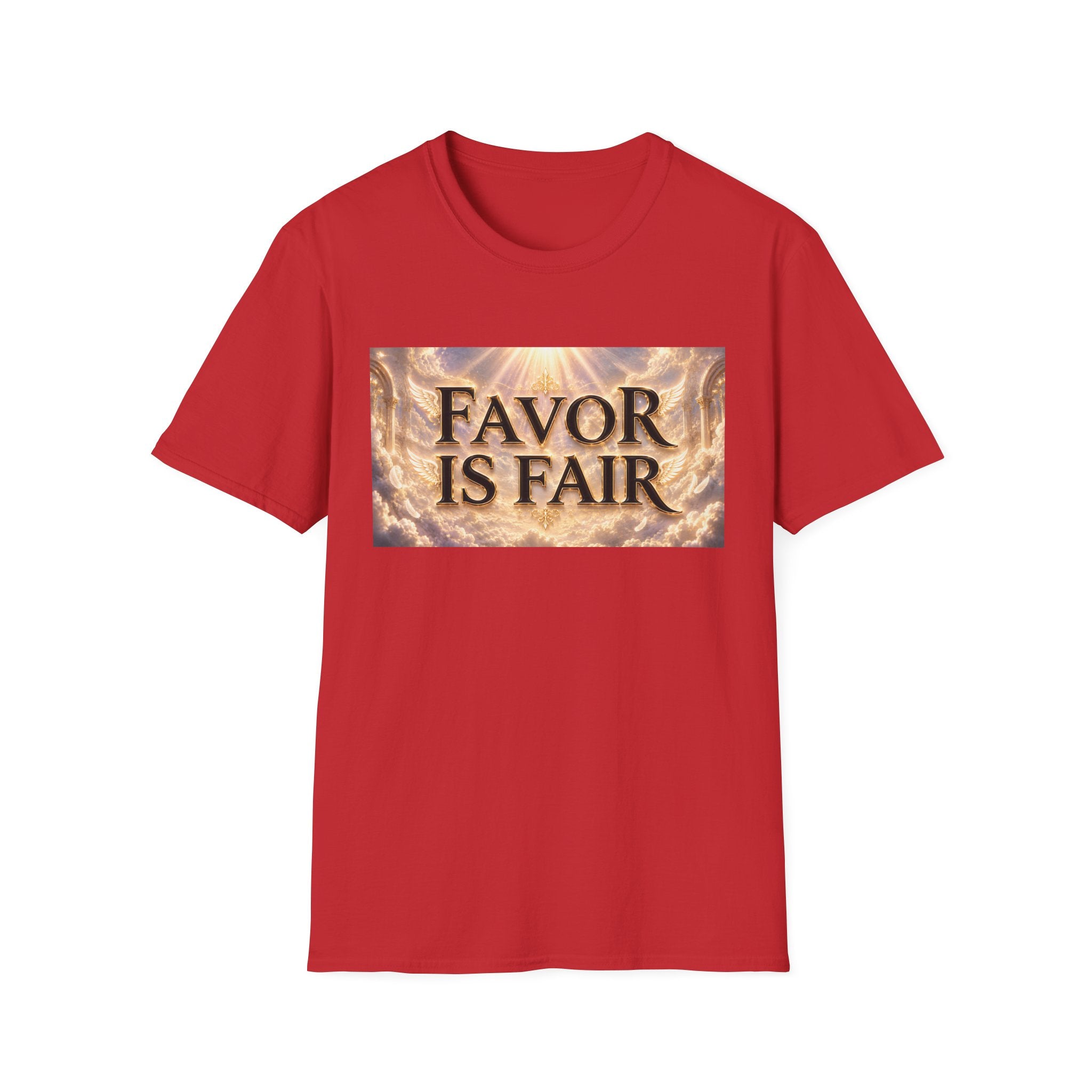 Christian Faith Graphic Tee – Inspirational "Favor Is Fair" T-Shirt | Religious Gift for Women