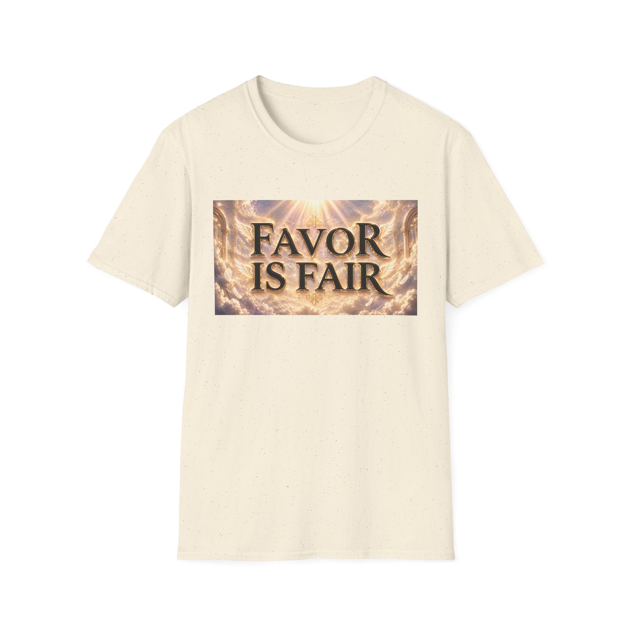 Christian Faith Graphic Tee – Inspirational "Favor Is Fair" T-Shirt | Religious Gift for Women