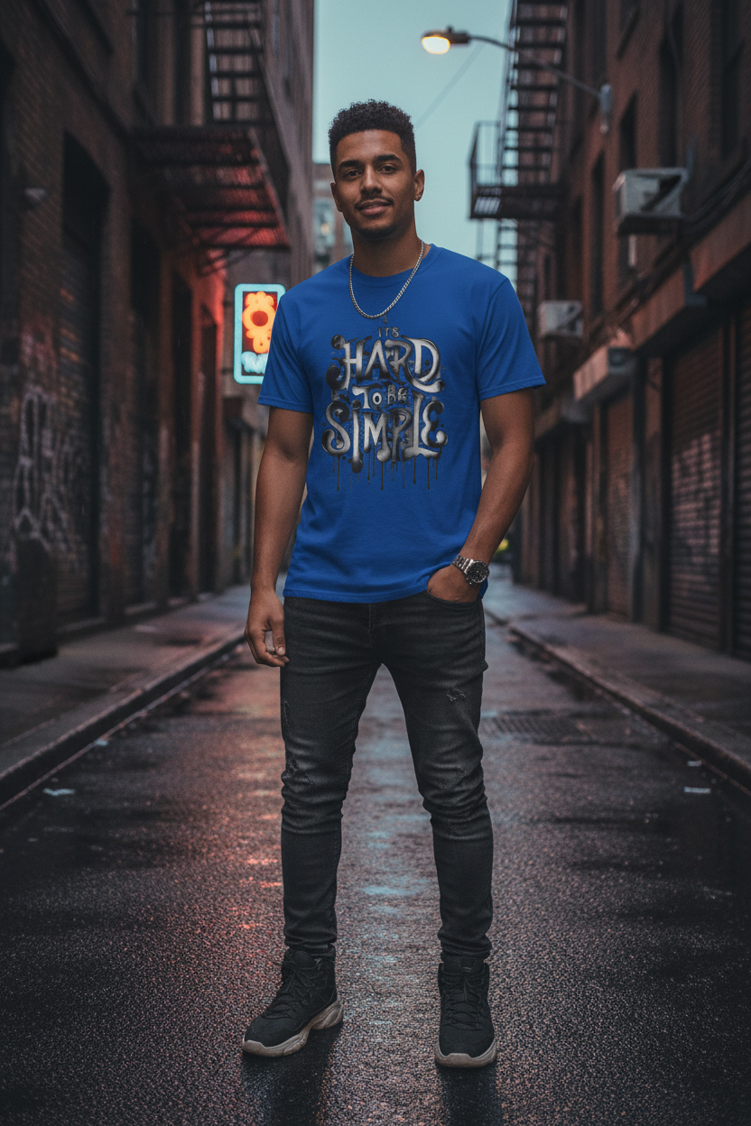 Hard to be simple Tee