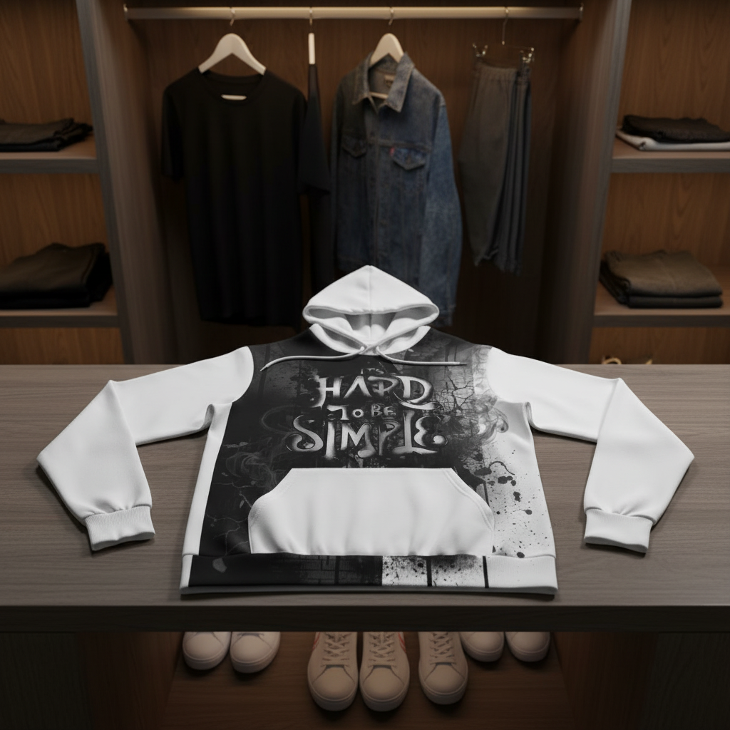 Hard to be simple Hoodie