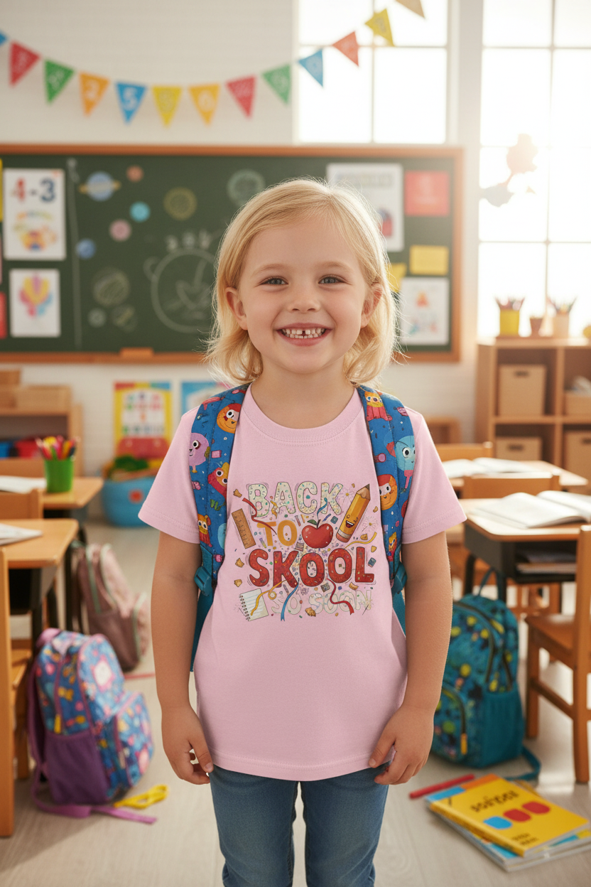 Back to school Heavy Cotton™ Toddler T-shirt