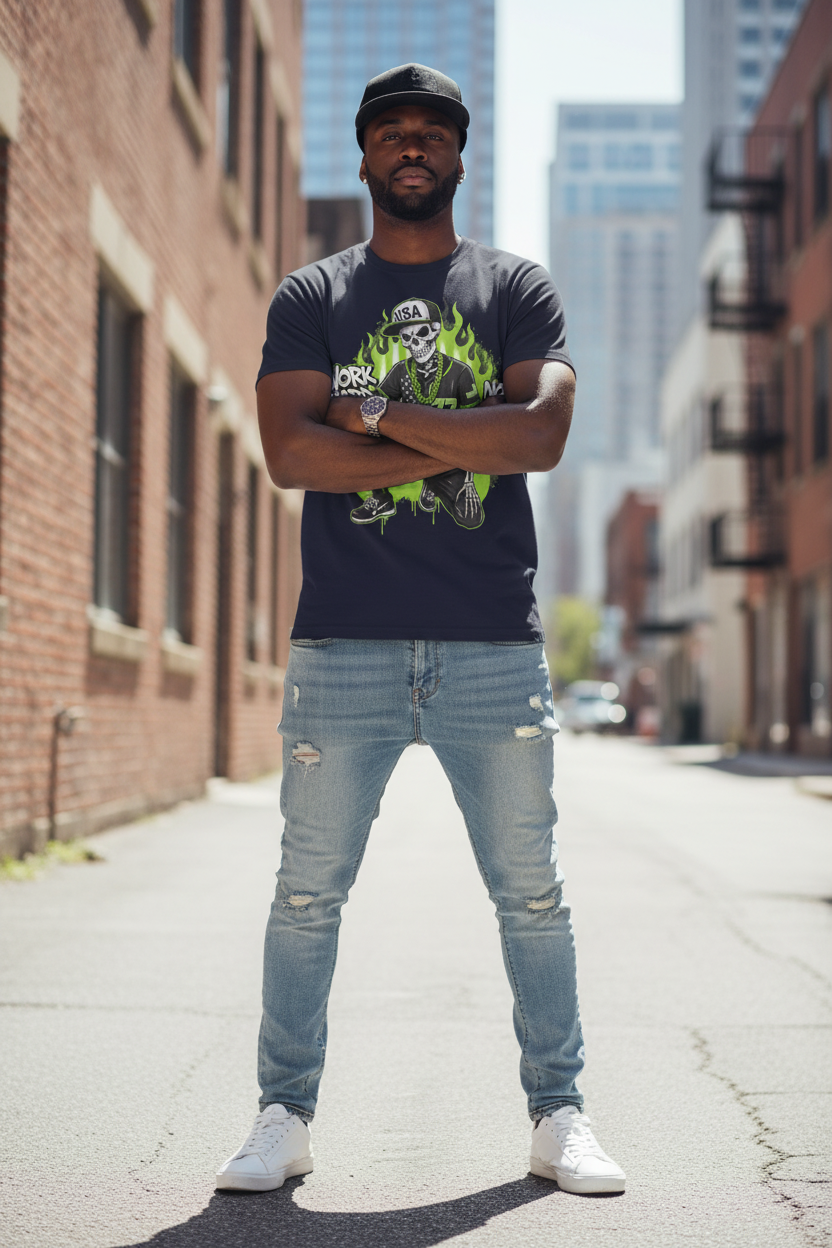 Work Hard Play Hard – No Days Off Tee