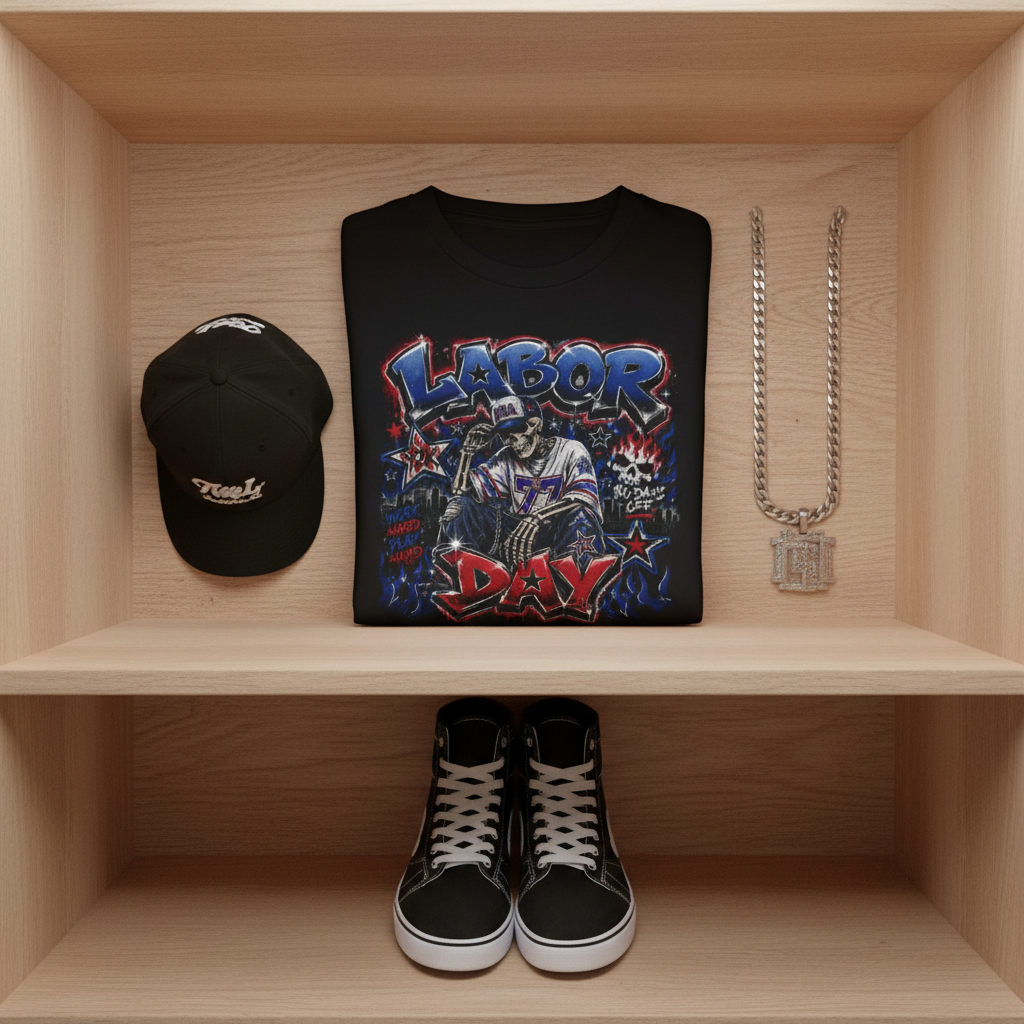 Skull Long Sleeve T-Shirt