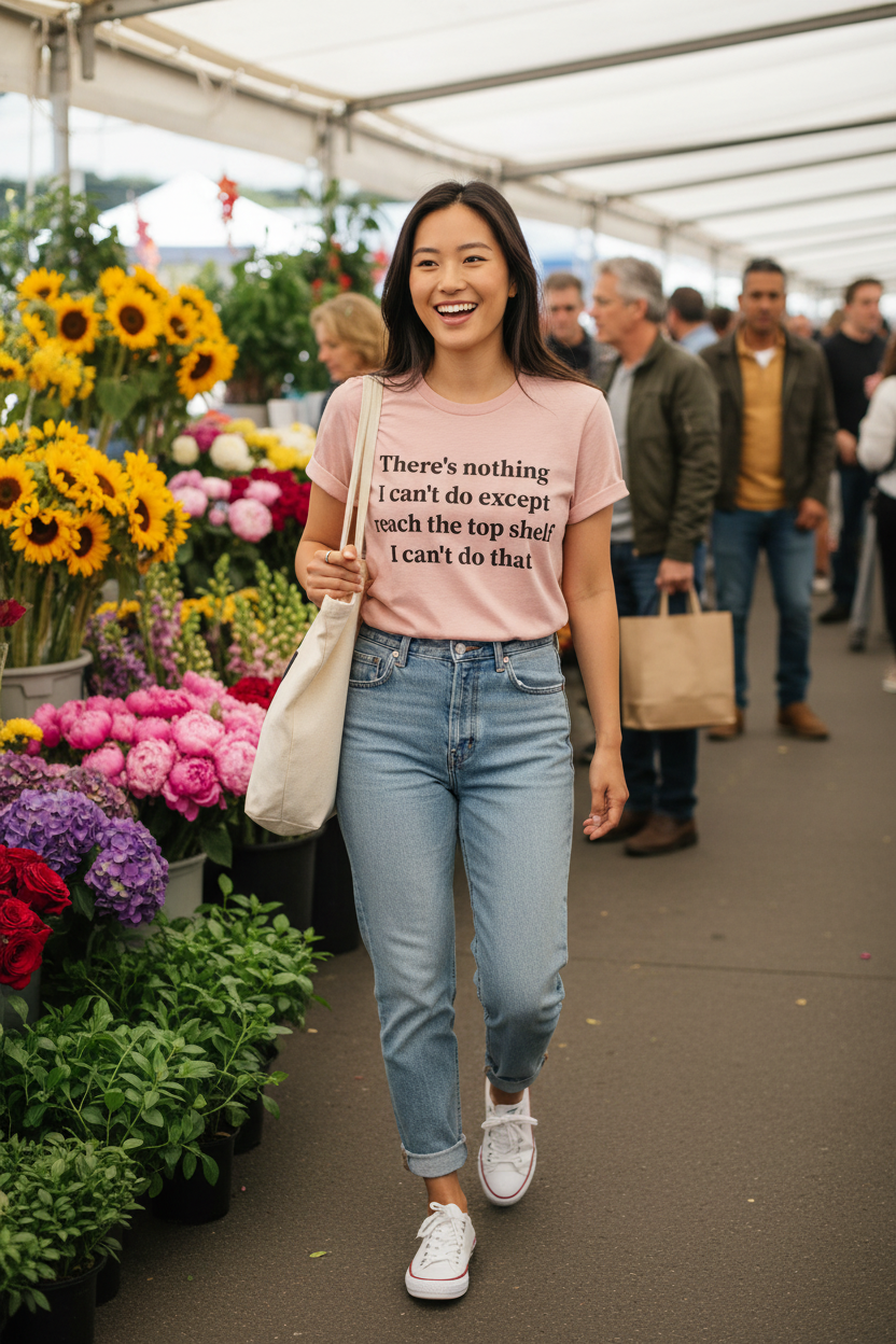 There Is Nothing I Can't Do Except Reach The Top Shelf Tee