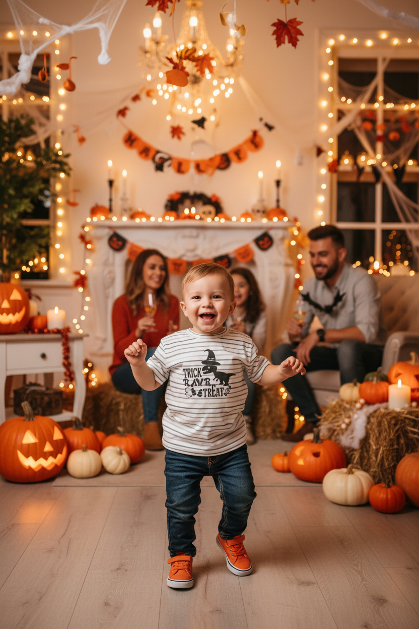 Toddler's Halloween Fine Jersey Tee