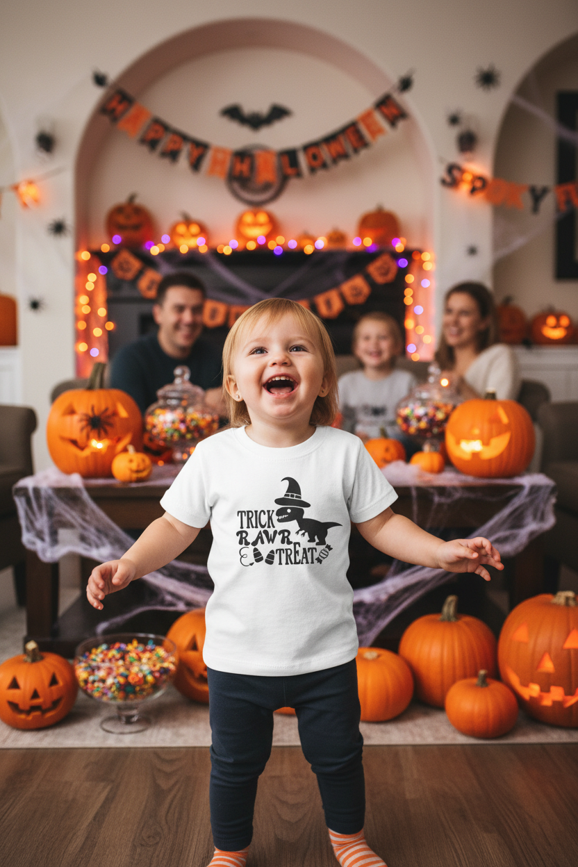 Toddler's Halloween Fine Jersey Tee