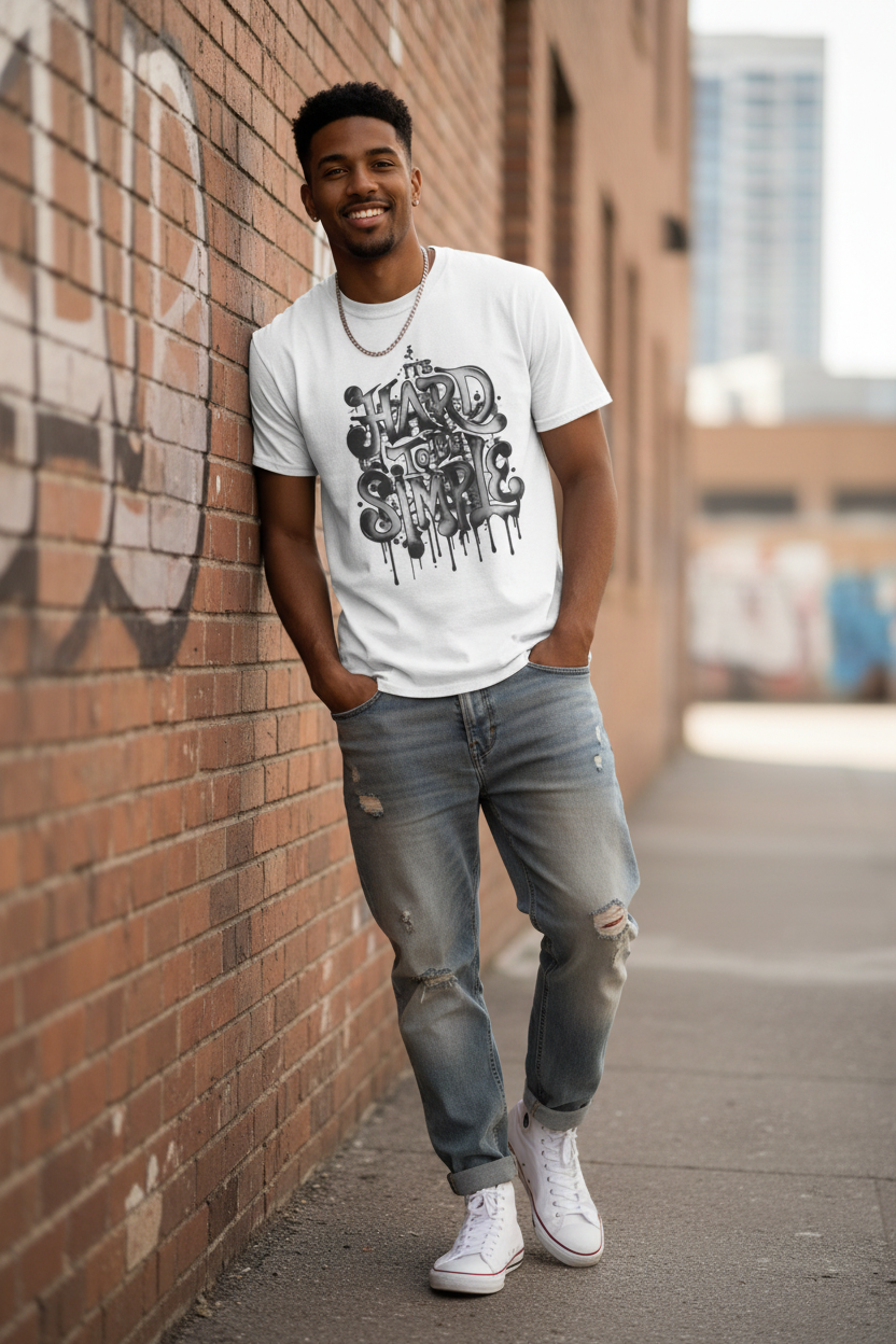 Hard to be simple Tee